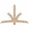 Ekena Millwork Davenport Smooth Timber Gable Bracket, Douglas Fir, 72"W x 48"H x 3 1/2"D x 5 1/2"F, 16/12 Pitch GBW072X48X0406DAV00SDF - alternate 1